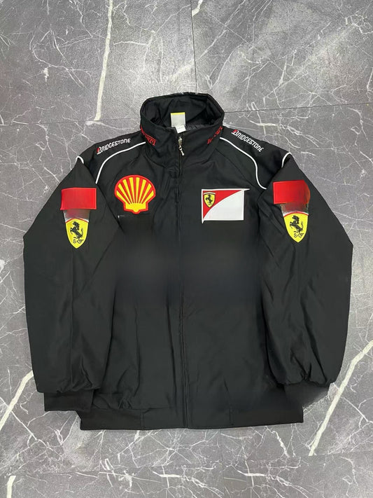 Embroidered Cycling Jacket