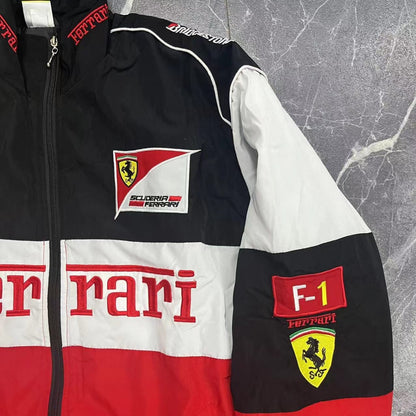 Embroidered Cycling Jacket