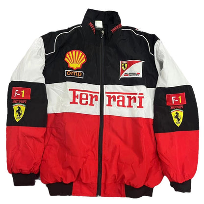 Embroidered Cycling Jacket