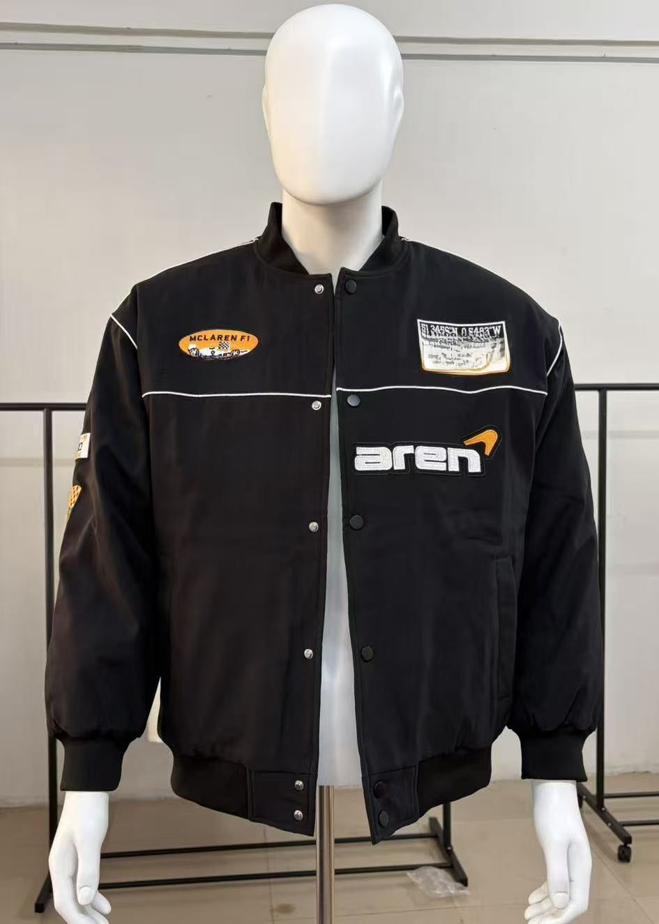 Embroidered Cycling Jacket