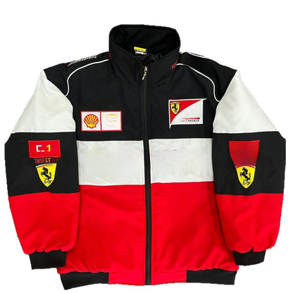 Embroidered Cycling Jacket