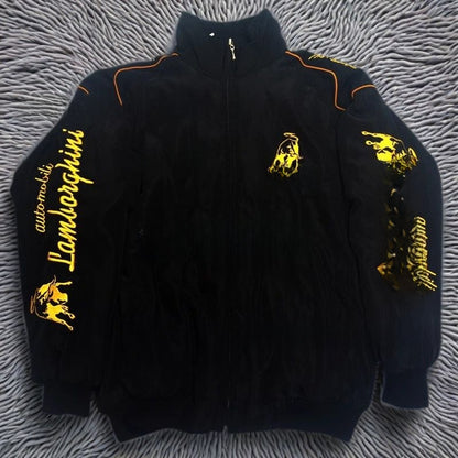Embroidered Cycling Jacket