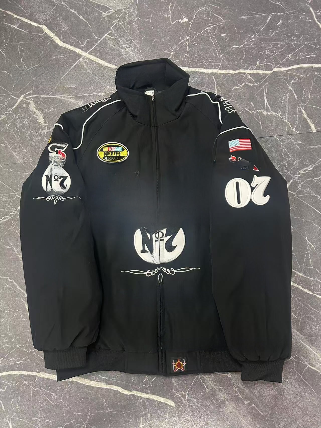 Embroidered Cycling Jacket