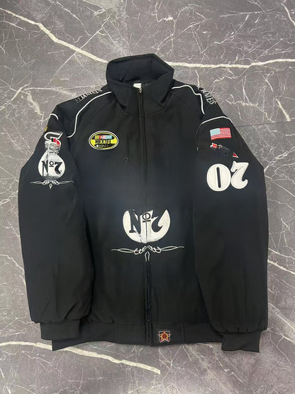 Embroidered Cycling Jacket
