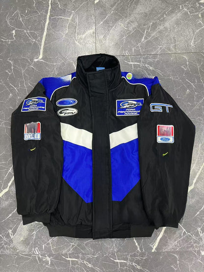 Embroidered Cycling Jacket