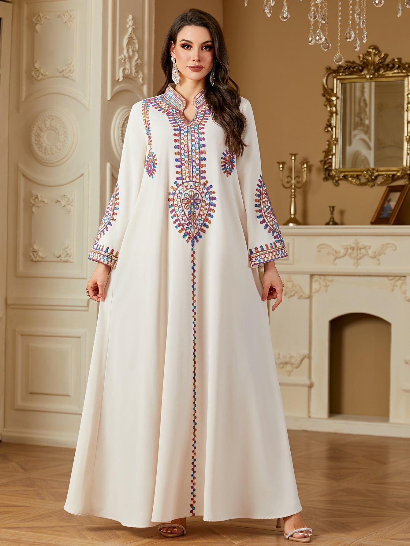 Embroidered Dress