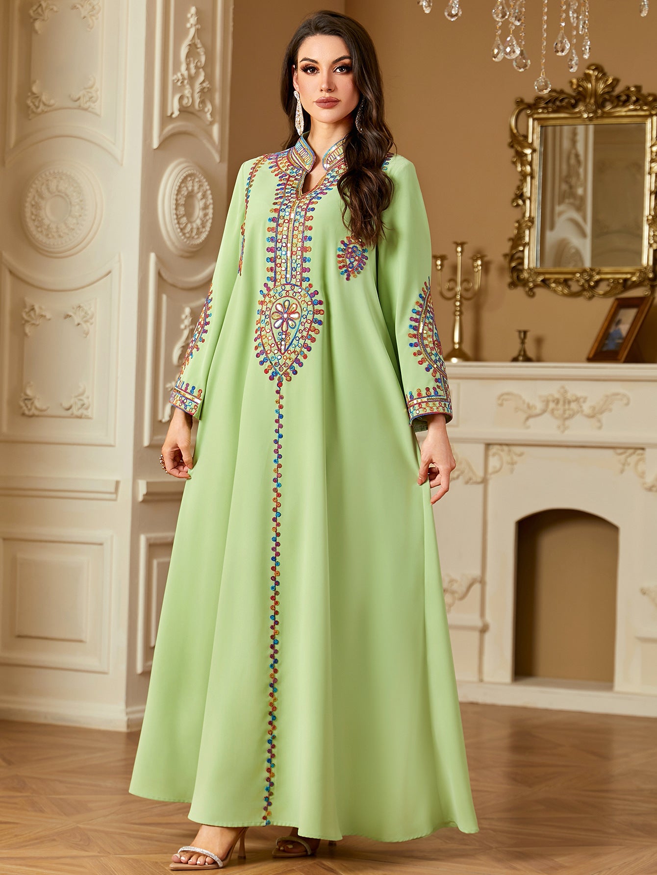 Embroidered Dress