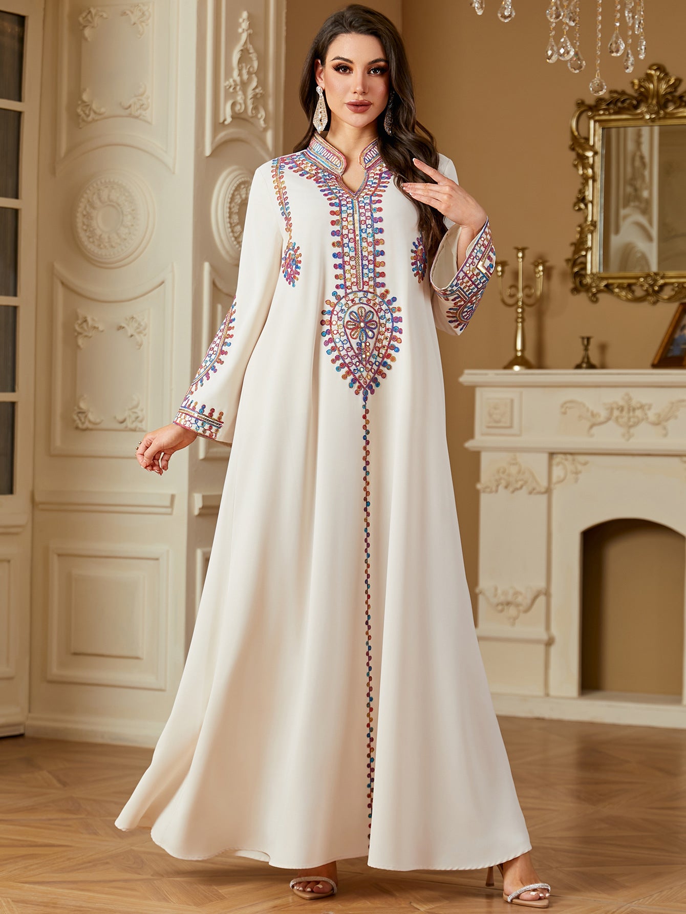 Embroidered Dress