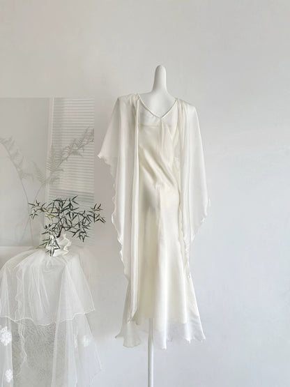 Embroidered Evening Gown