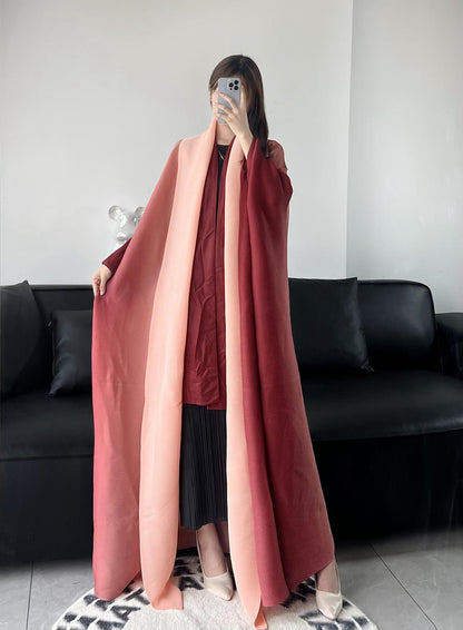 Embroidered floral robe