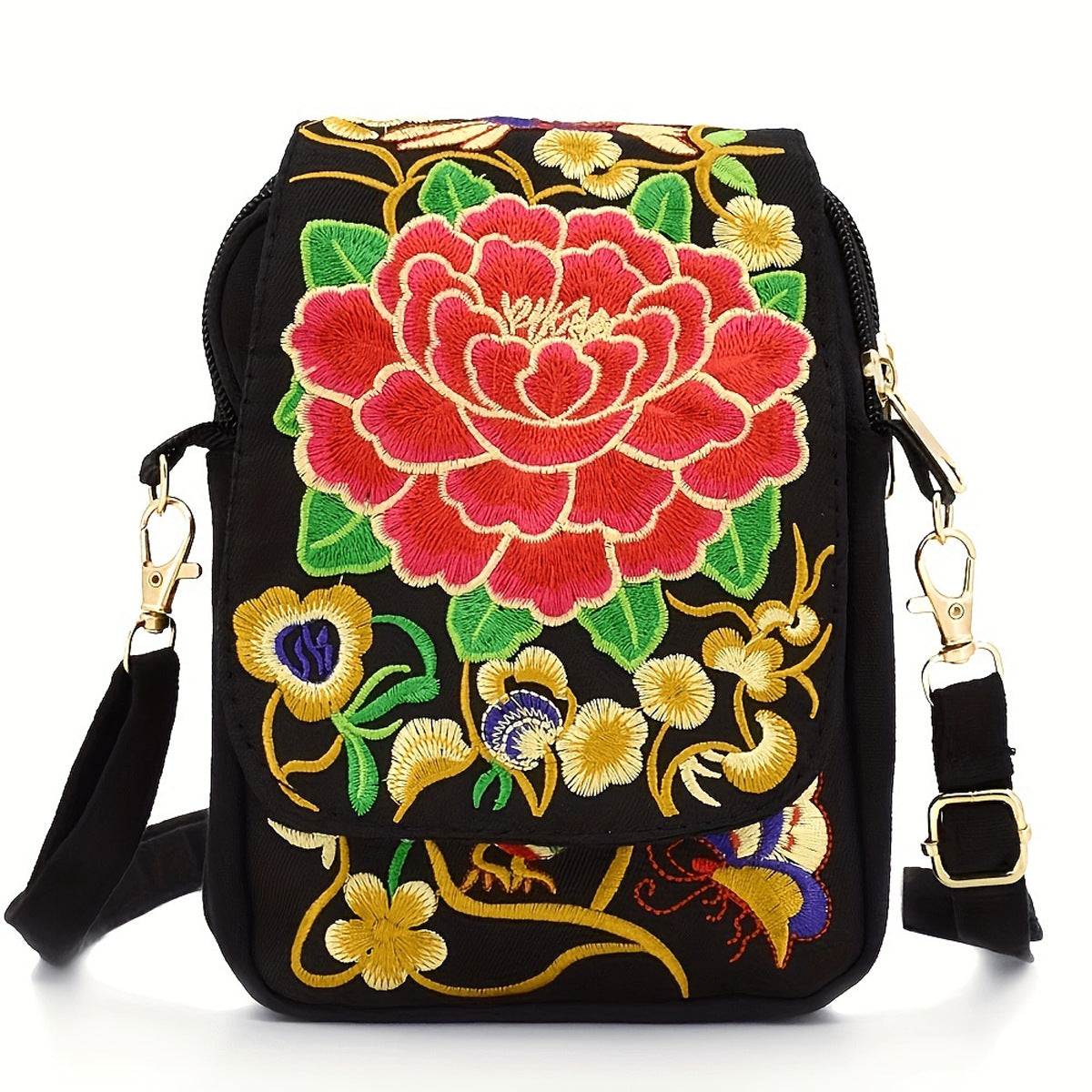 Embroidered Handbag
