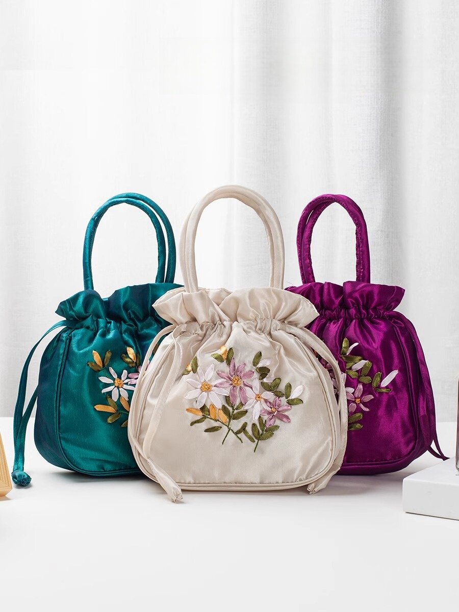 Embroidered Handbag