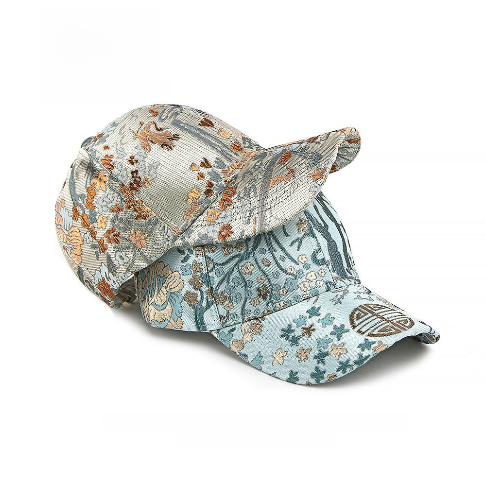 Embroidered hardtop baseball cap