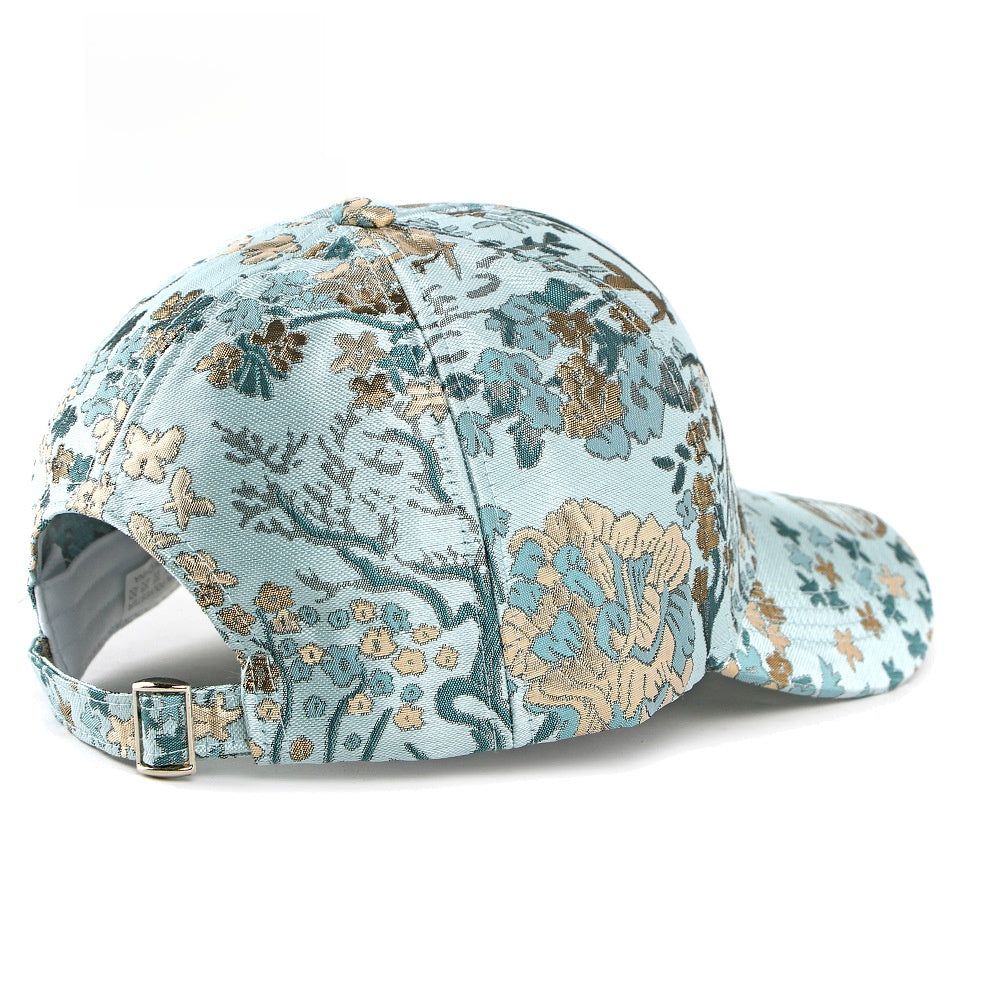 Embroidered hardtop baseball cap