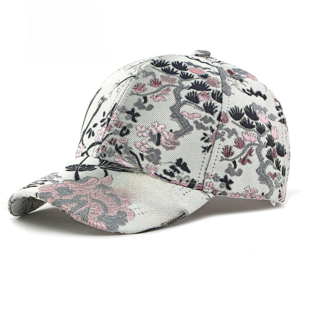 Embroidered hardtop baseball cap