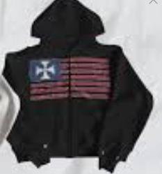 Embroidered Hooded Sweatshirt