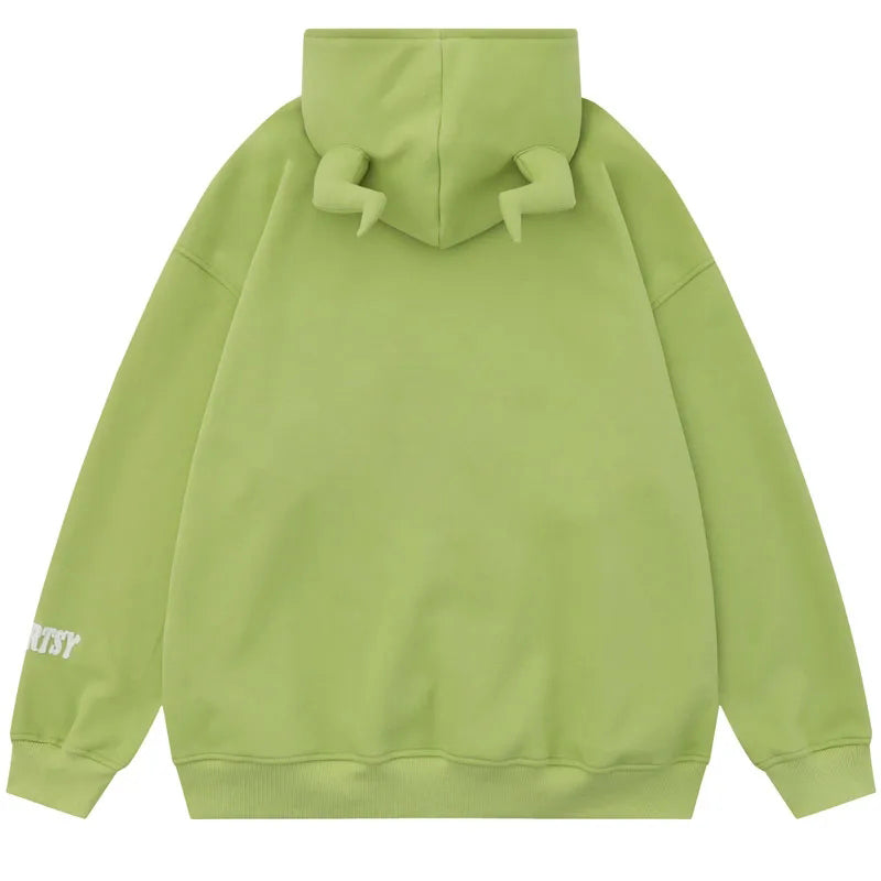 embroidered hoodie