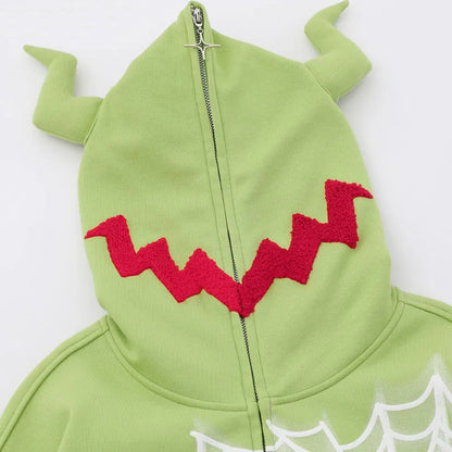 embroidered hoodie