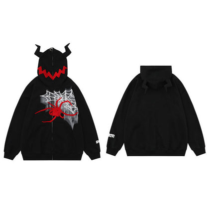 embroidered hoodie