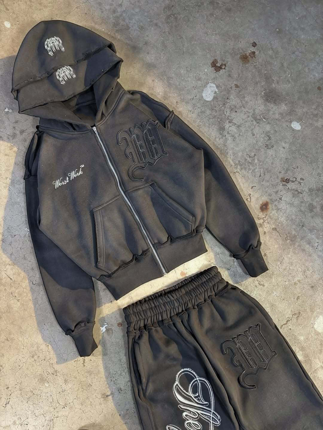 Embroidered Hoodie