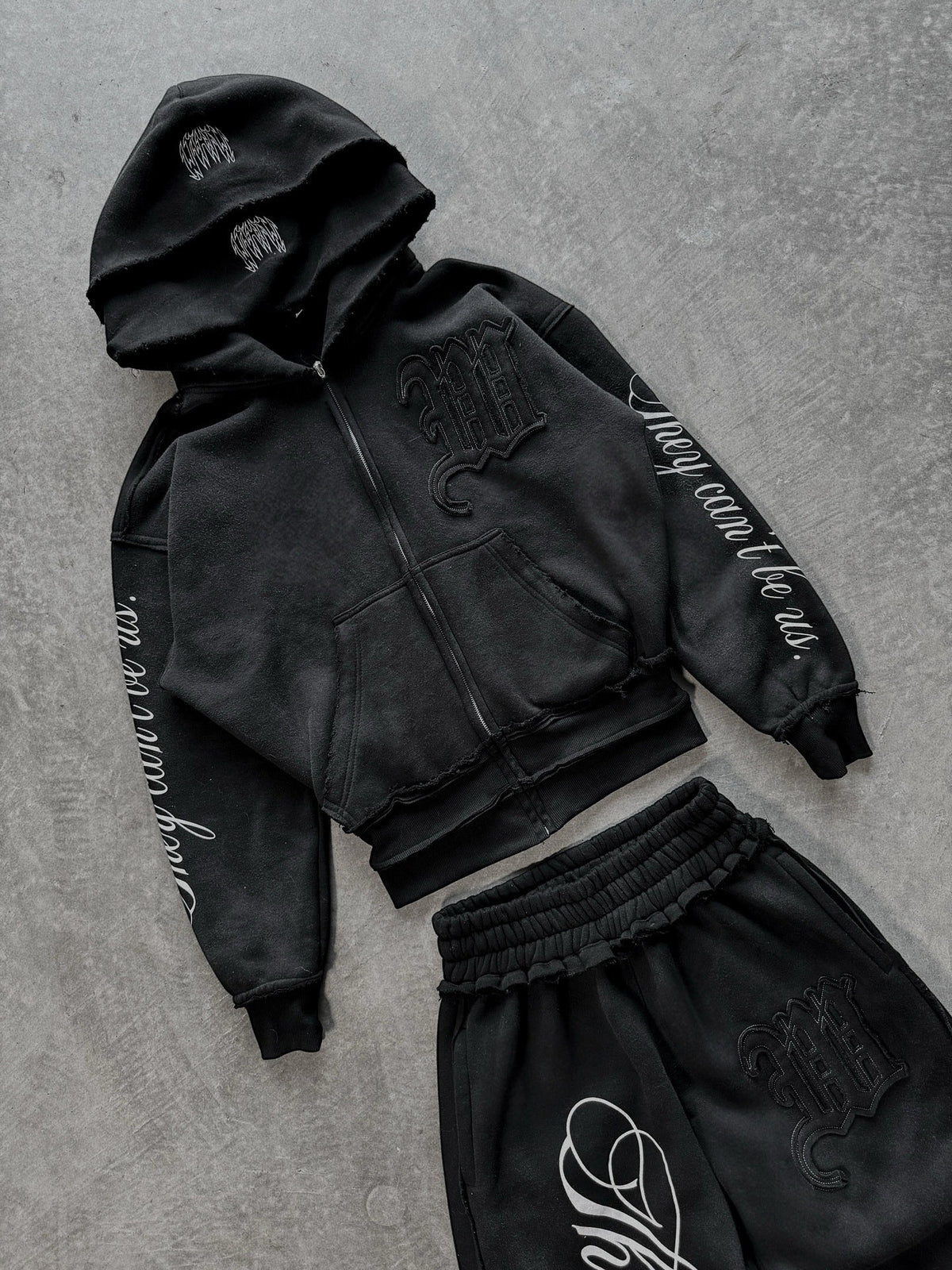 Embroidered Hoodie