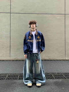 Y182 Blue Same Jacket as Model