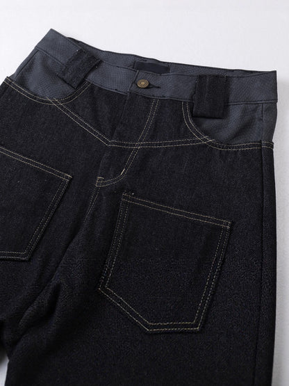 Embroidered jeans