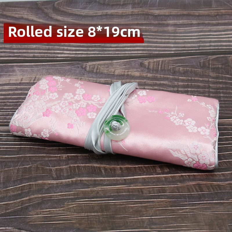 Embroidered Jewelry Storage Bag