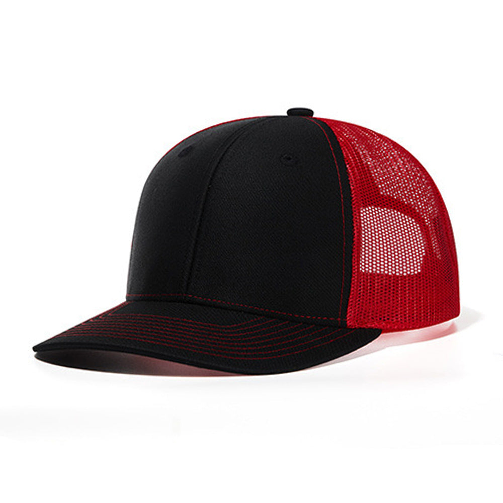 Embroidered Logo Baseball Cap with Mesh Back