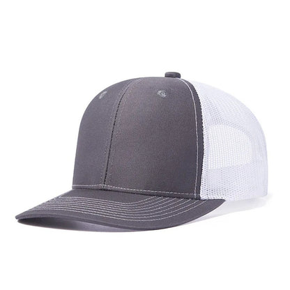 Embroidered Logo Baseball Cap with Mesh Back