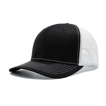 Embroidered Logo Baseball Cap with Mesh Back