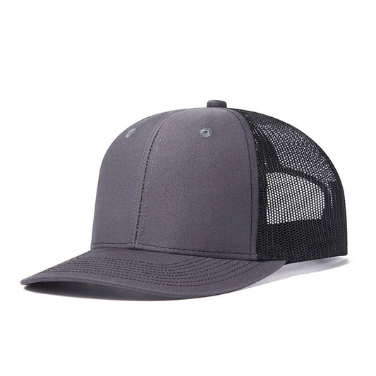 Embroidered Logo Baseball Cap with Mesh Back