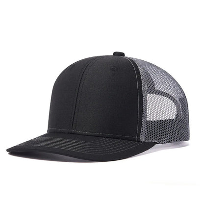 Embroidered Logo Baseball Cap with Mesh Back