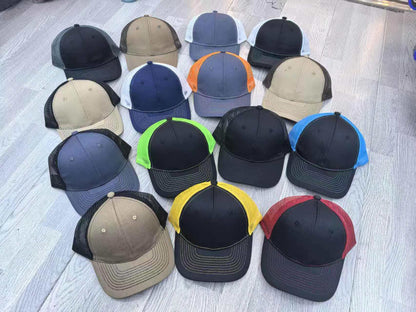Embroidered Logo Baseball Cap with Mesh Back