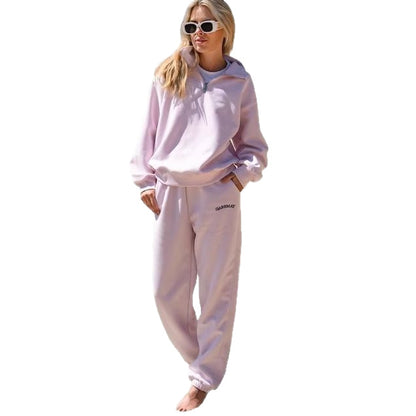 Embroidered Long-Sleeve Hoodie