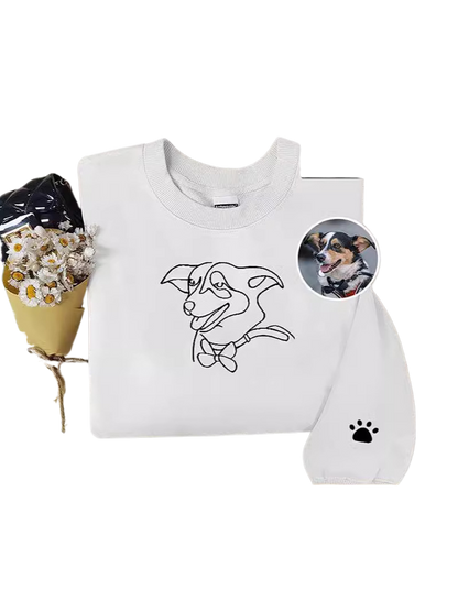 Embroidered Pet Hoodie