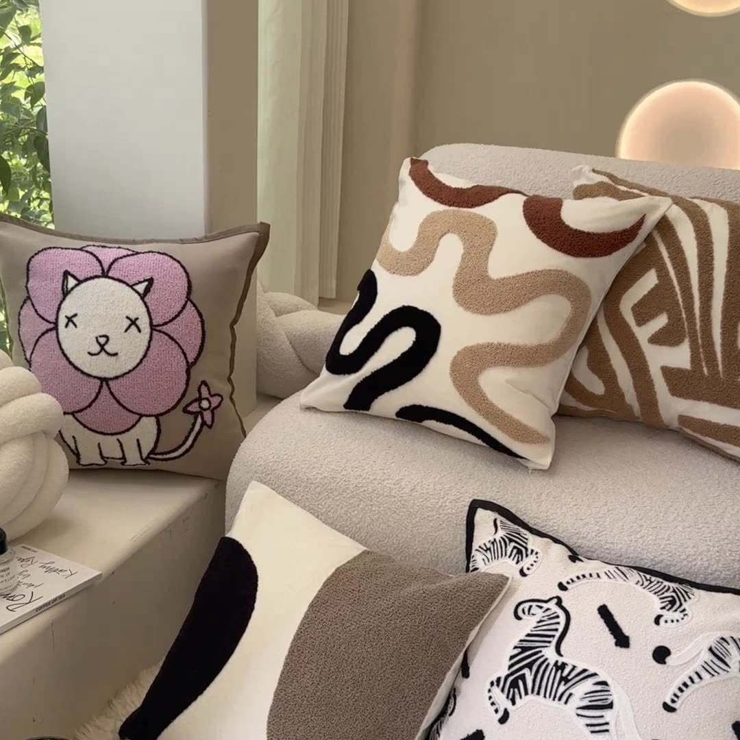 Embroidered Pillowcase