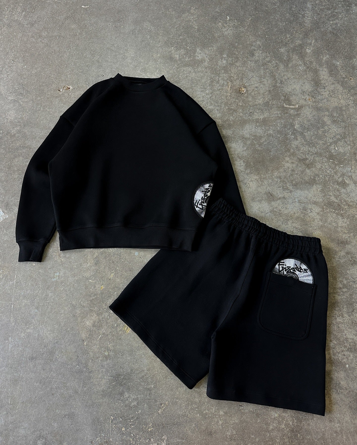 Embroidered Pullover Sweatshirt