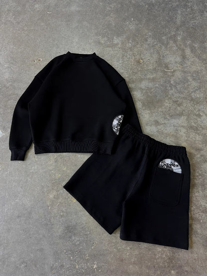 Embroidered Pullover Sweatshirt