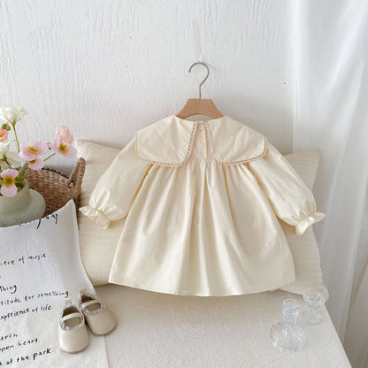 Embroidered Rabbit Childrens Dress