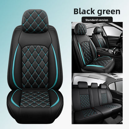 Embroidered Rhombus Car Seat Covers