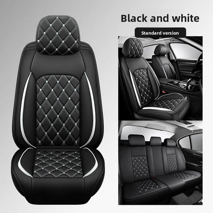 Embroidered Rhombus Car Seat Covers