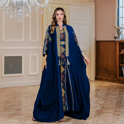 Embroidered robe