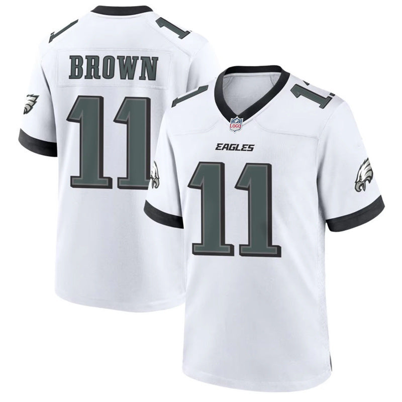Embroidered rugby jersey