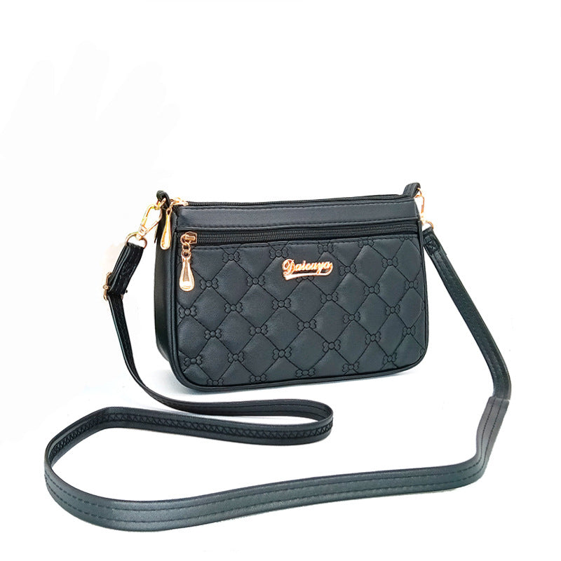 embroidered shoulder bag