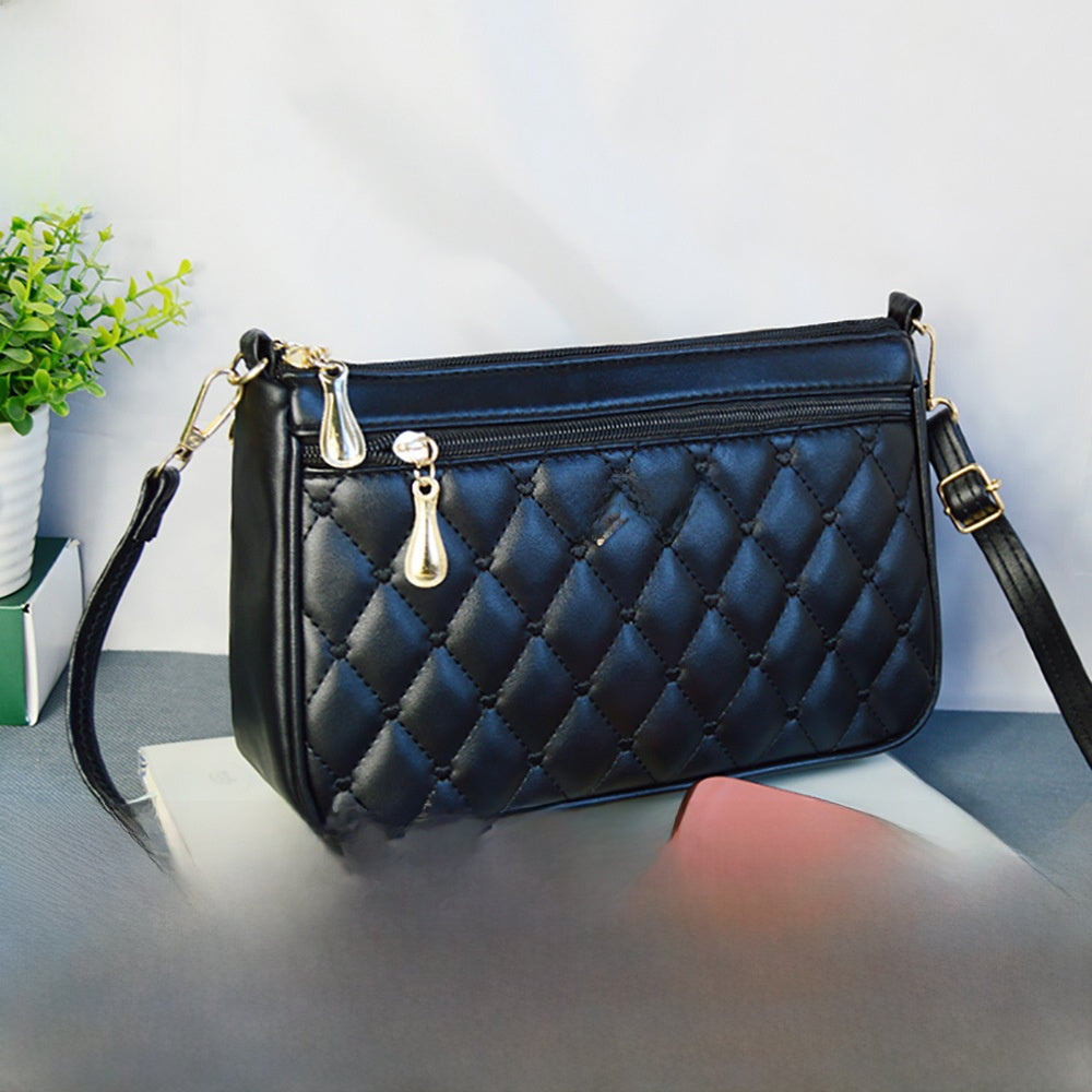 embroidered shoulder bag