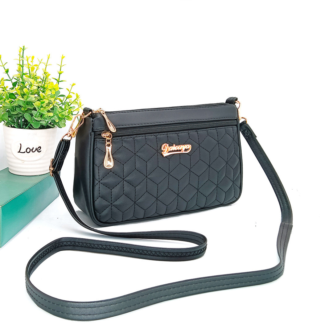 embroidered shoulder bag