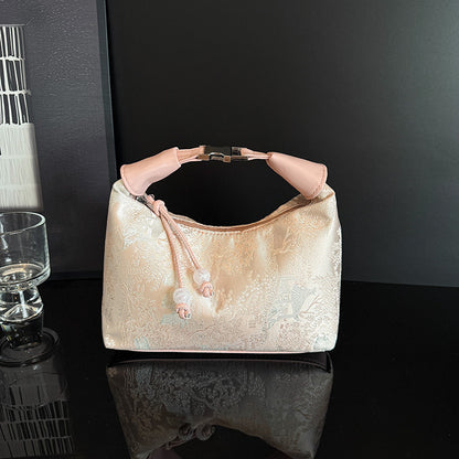 Embroidered small crossbody bag
