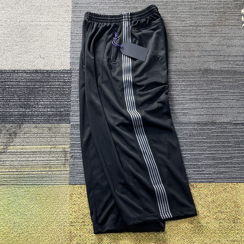 embroidered track pants
