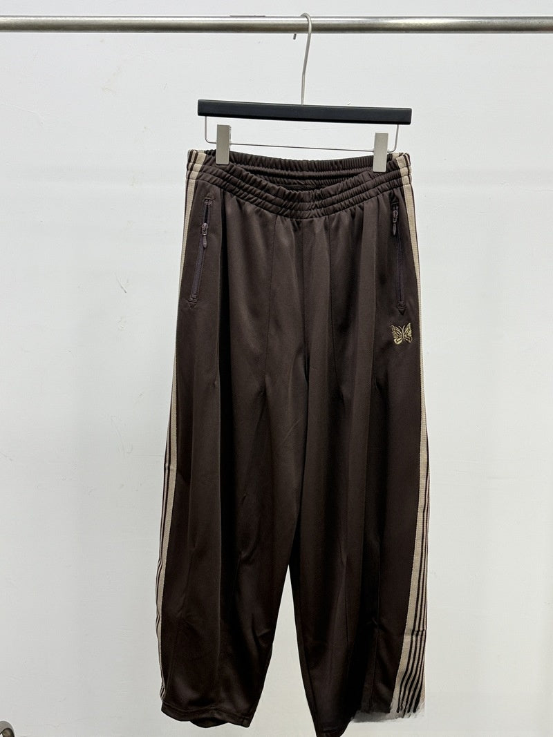 embroidered track pants